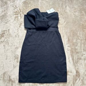 Forever 21 Black Strapless Dress Beautiful Bow Accent